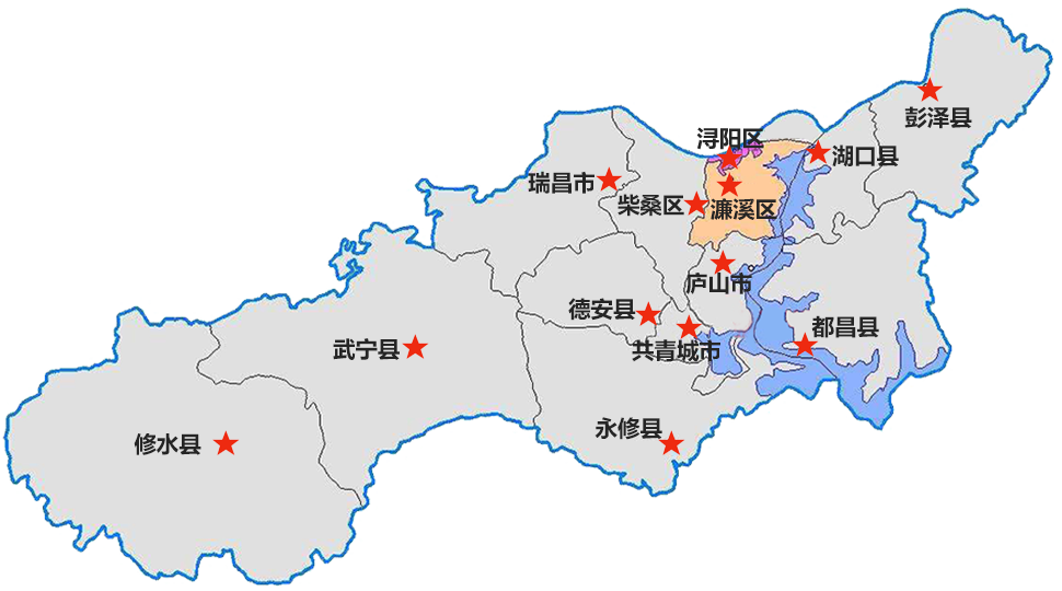 九江地图